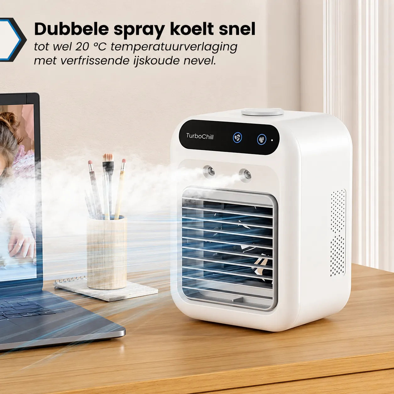 TurboChill - le mini climatiseur portable - l'original