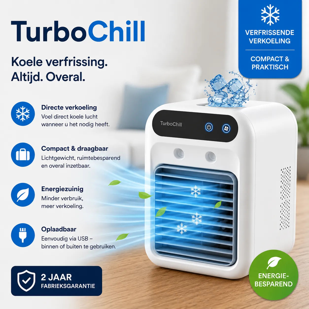 Climatiseur miniature TurboChill