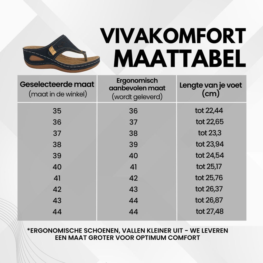 VivaComfort - sandalias ergonómicas y antideslizantes para aliviar el dolor