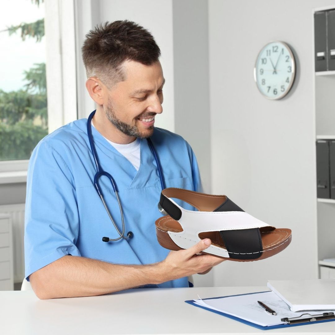 VivaFree - Sandales ergonomiques et antidérapantes pour le soulagement de la douleur