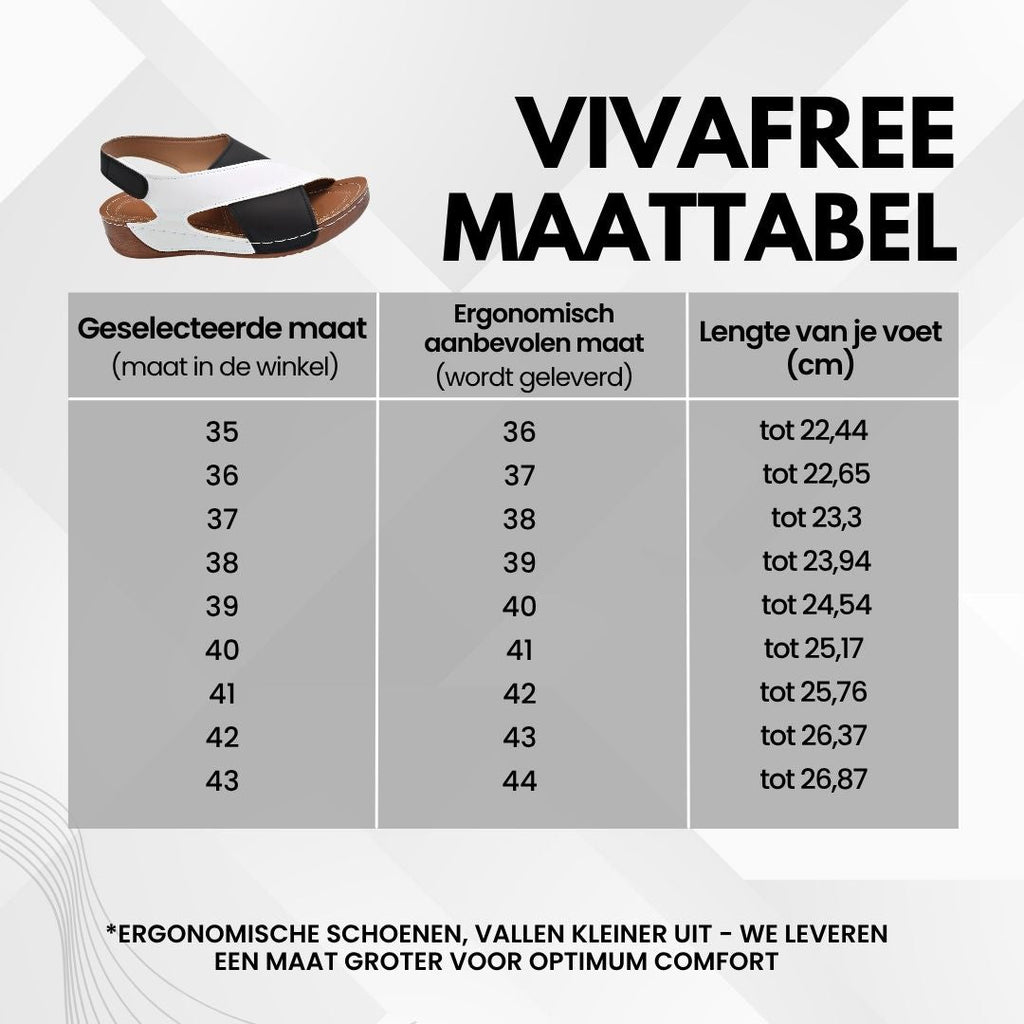 VivaFree ergonomische sandalen