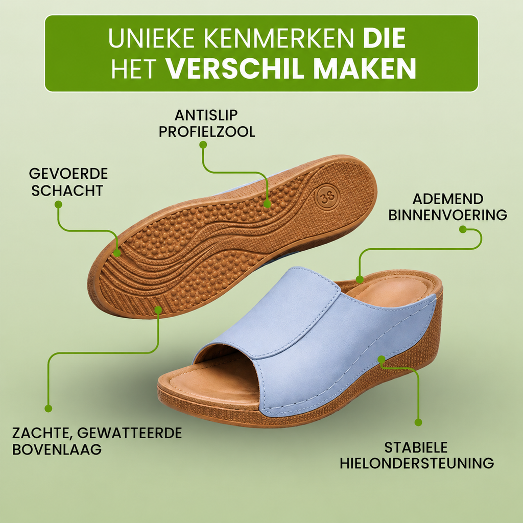 VivaStep sandalen - Pijnverlichtende comfortsandalen | Antislip & lichtgewicht