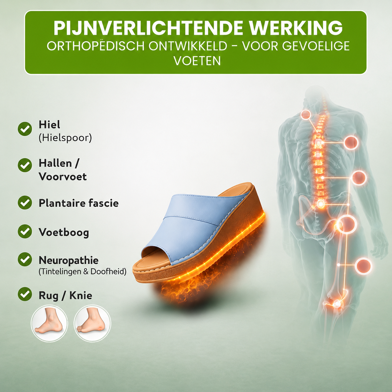 VivaStep sandalen - Pijnverlichtende comfortsandalen | Antislip & lichtgewicht