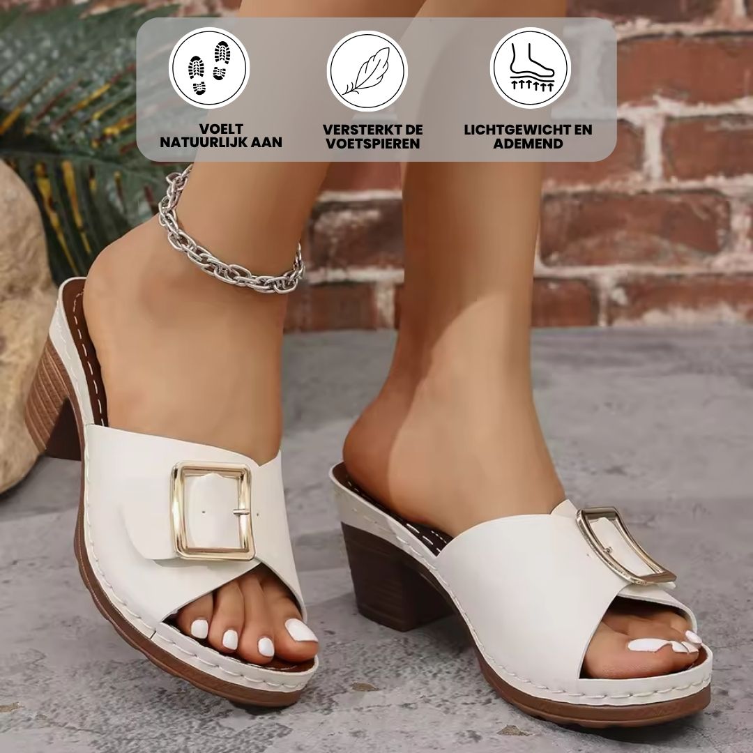 Vivastep – Sandales ergonomiques et antidérapantes à talons hauts pour le soulagement de la douleur