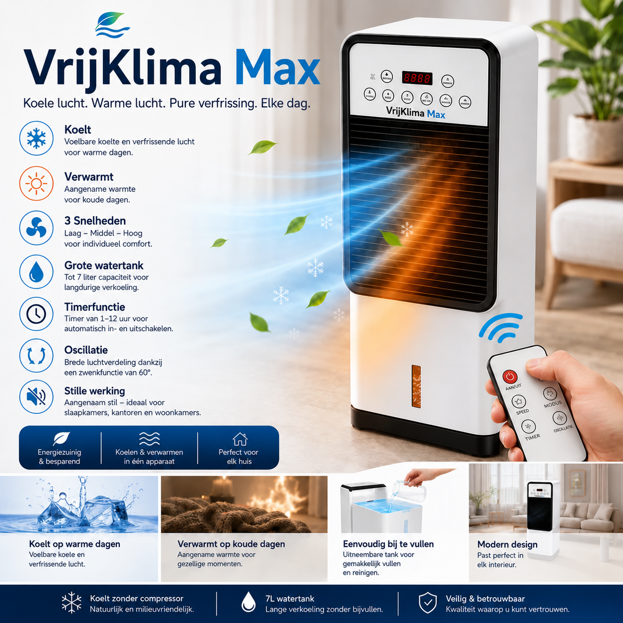 Climatiseur VrijKlima Max