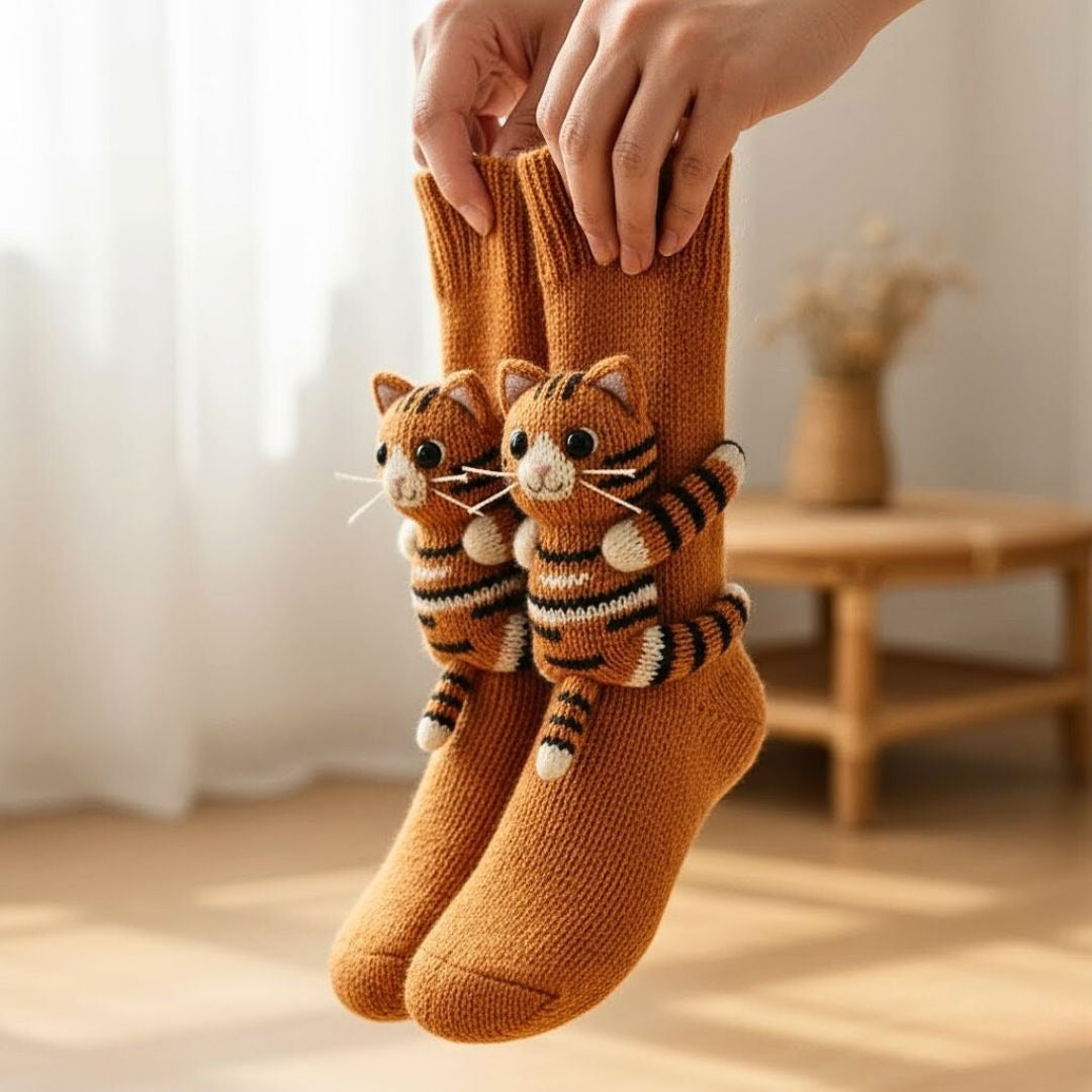 CHAUSSETTES HUGGY - toujours au chaud - Taille unique - Unisexe