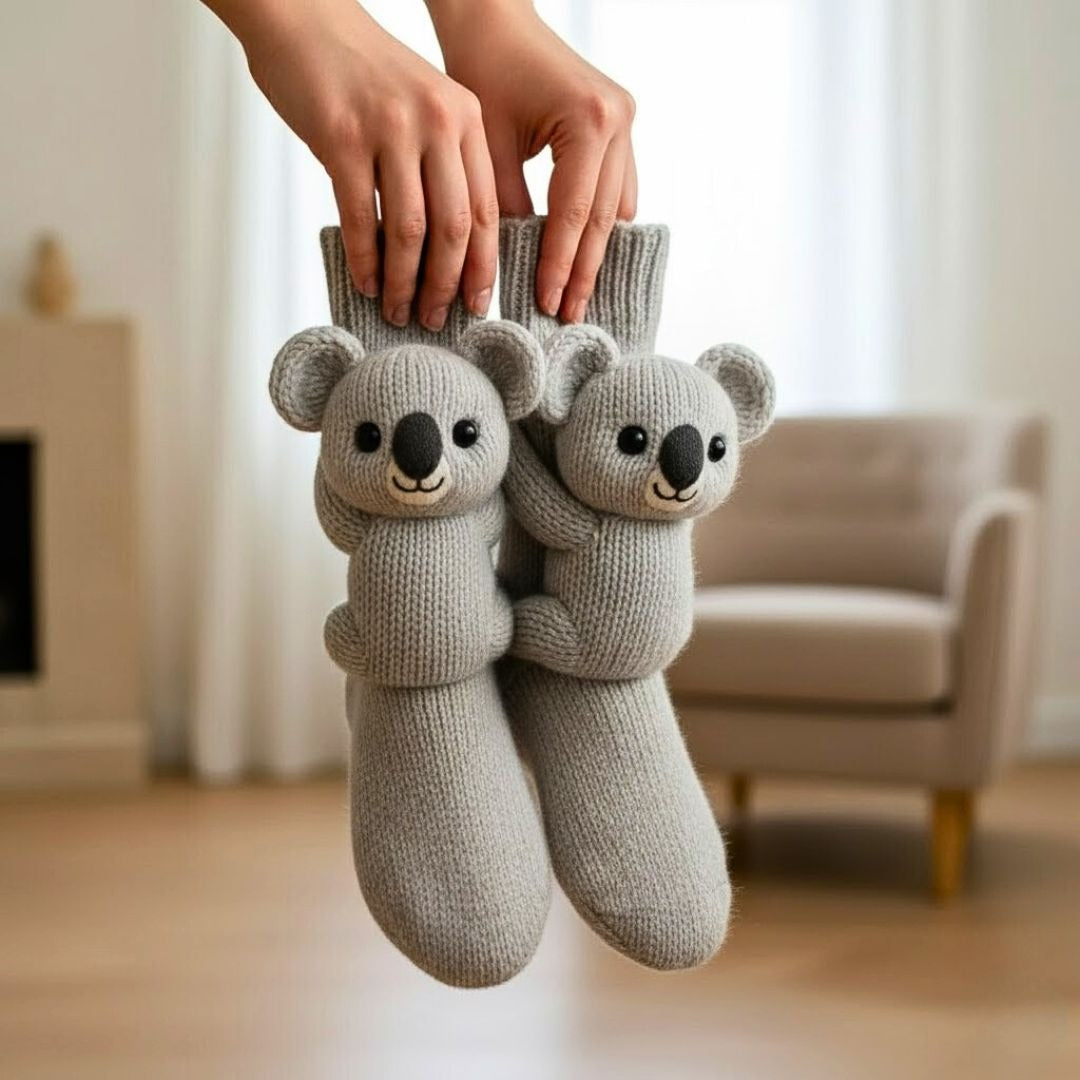 Chaussettes HUGGY – toujours au chaud – Taille unique – Unisexe