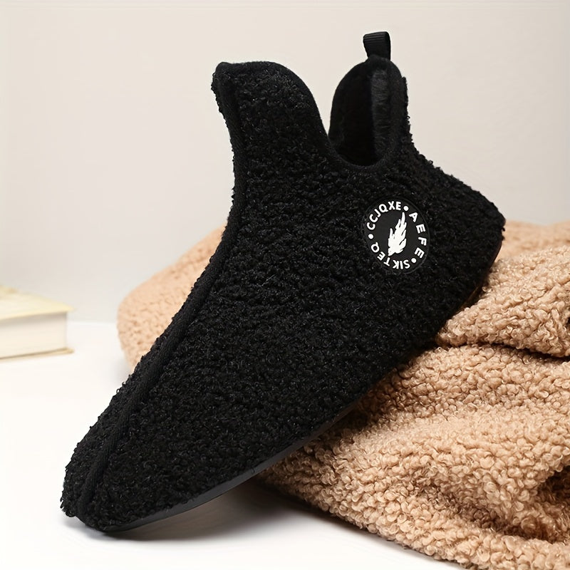 Orthoslipper – Chaussons chauds en polaire avec semelle antidérapante