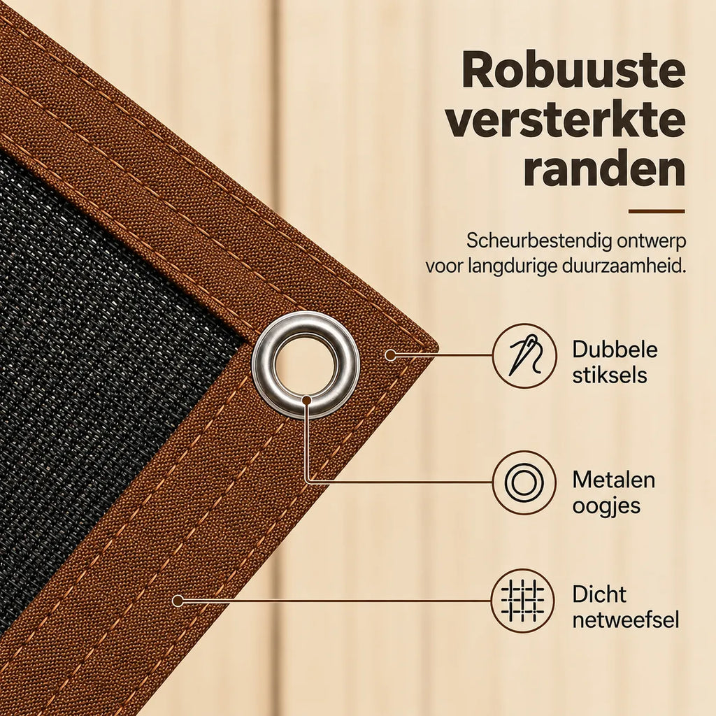 Sun Protection Pro – Hoogwaardig zonweringnet voor terras & tuin