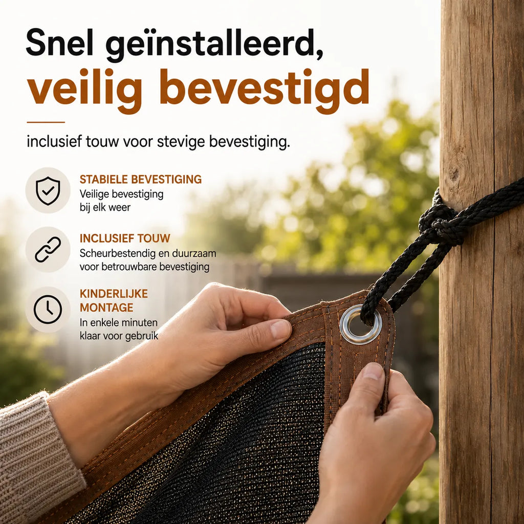 Sun Protection Pro – Hoogwaardig zonweringnet voor terras & tuin