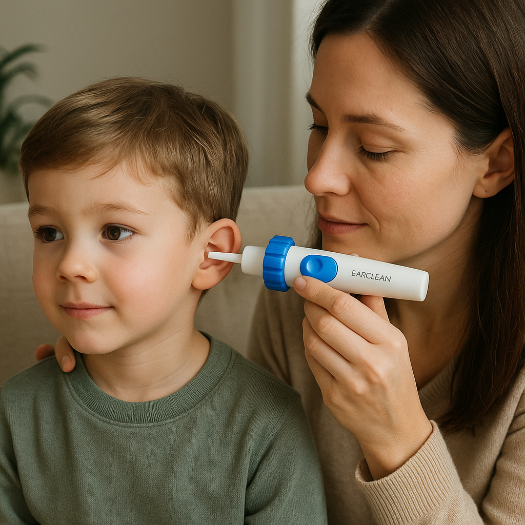 EarClean - Pour des oreilles propres et une meilleure audition – sans coton-tiges