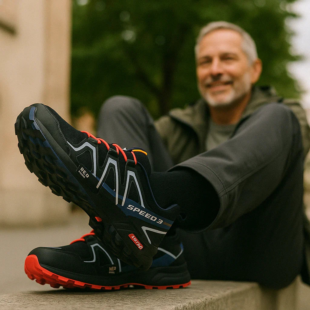OrthoTrekking - Chaussures de trekking et de randonnée imperméables et antidérapantes