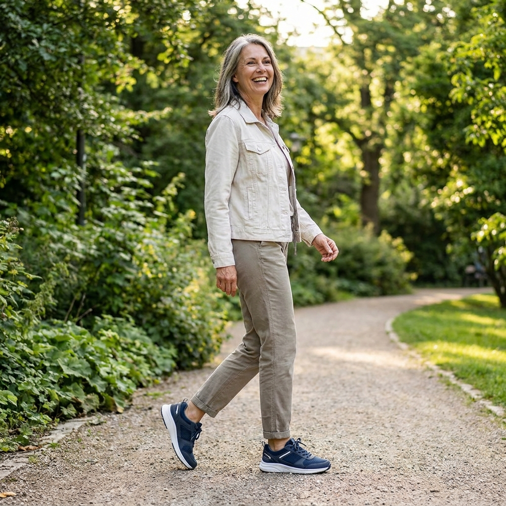 OrthoX comfort shoes lifestyle photo