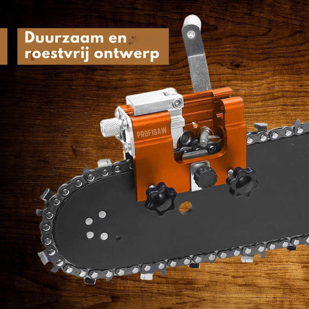 ProfiSaw – l'original – l'affûteur de chaîne universel pour chaque tronçonneuse
