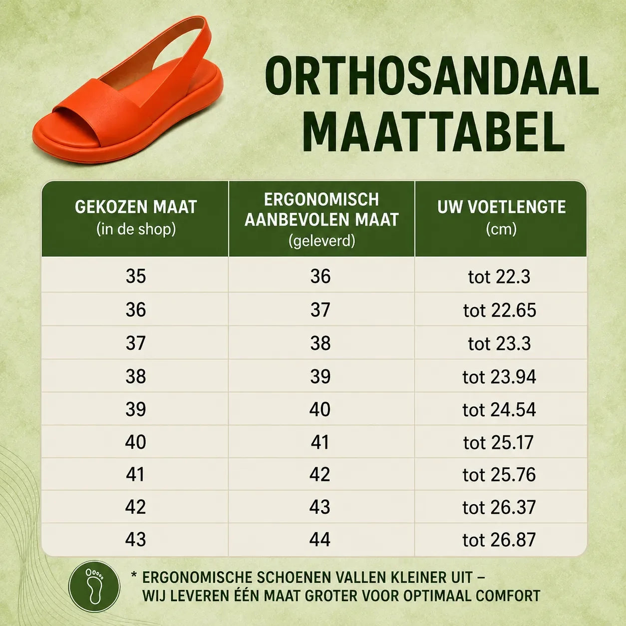 OrthoSandaal — Pijnverlichtende comfortsandalen | Antislip & lichtgewicht