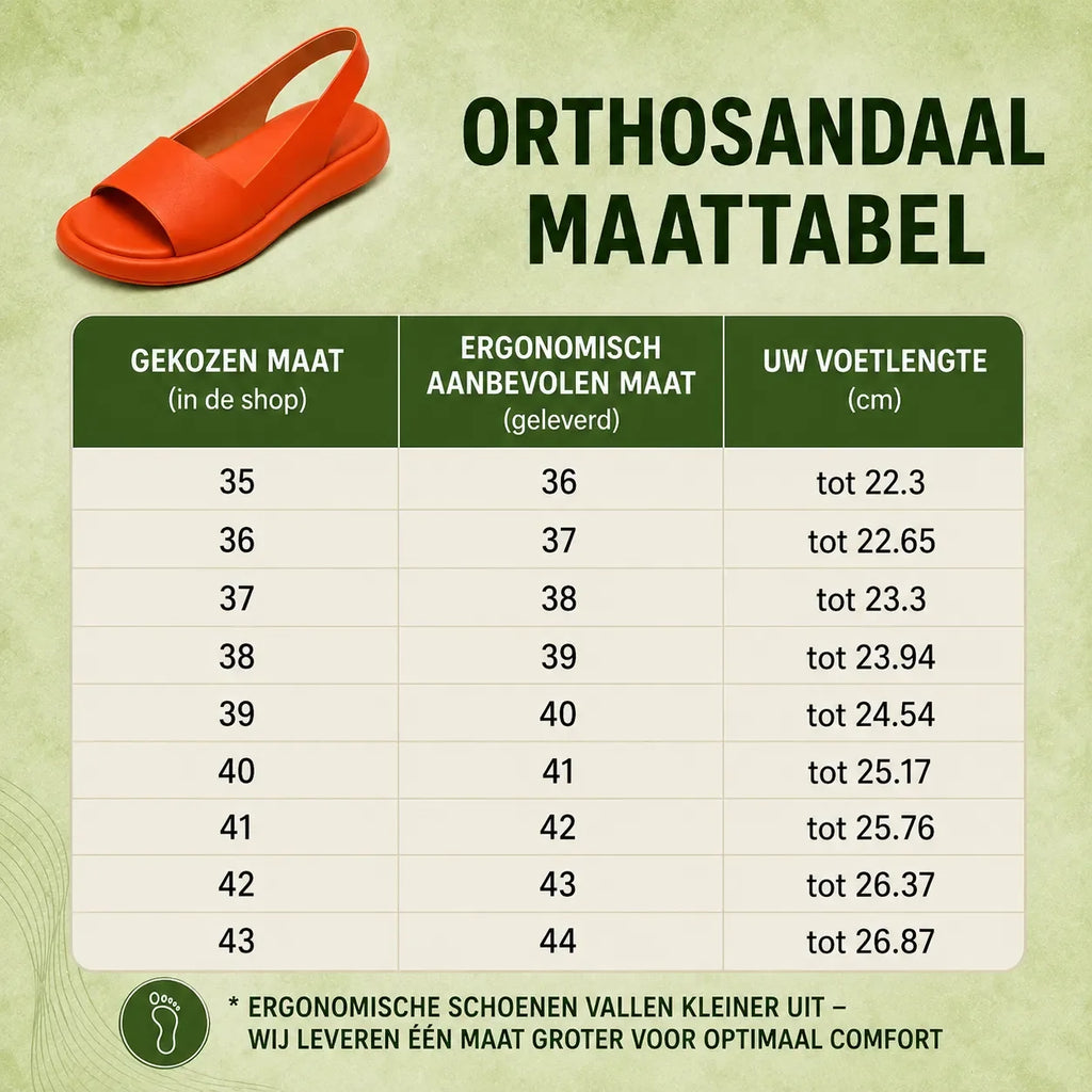 OrthoSandale — Pijnverlichtende comfortsandalen | Antislip & lichtgewicht