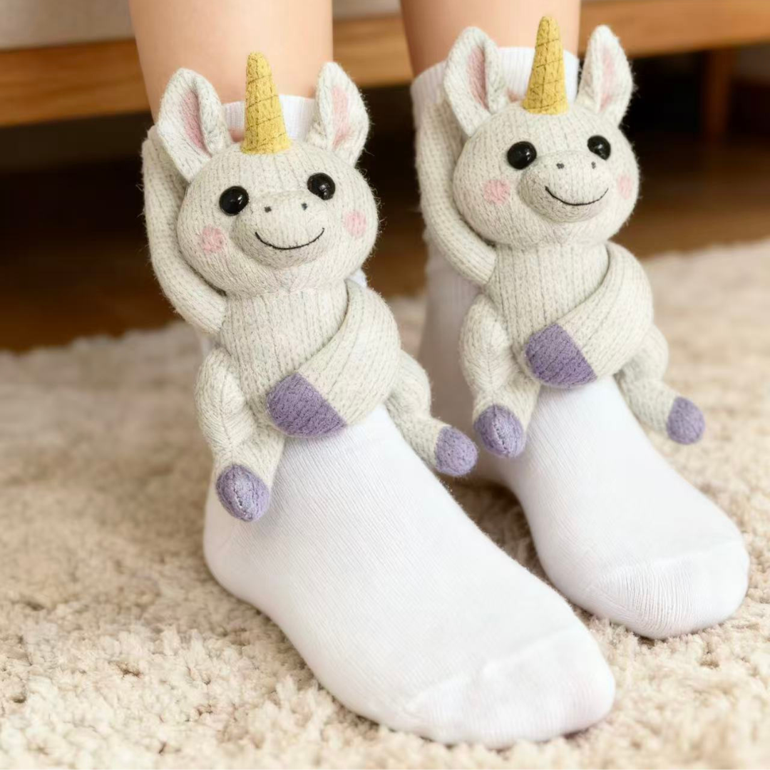 Chaussettes HUGGY – toujours au chaud – Taille unique – Unisexe